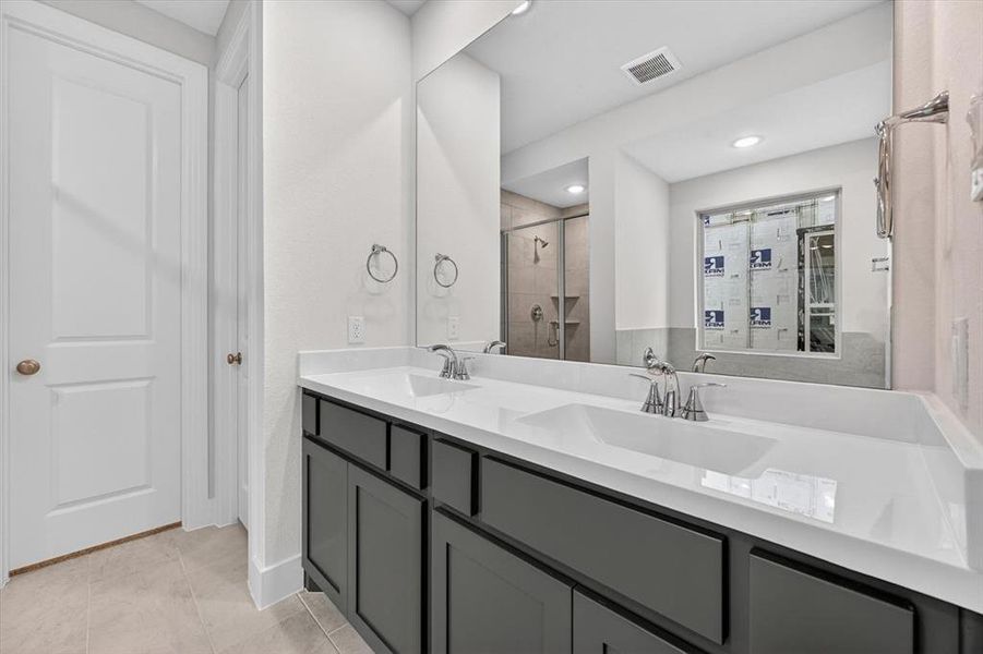 Furnished interior view inside a new home in Wellington, Haslet (Image 10).