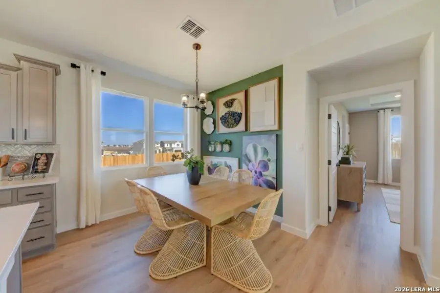Furnished interior view inside a new home in , San Antonio (Image 6).