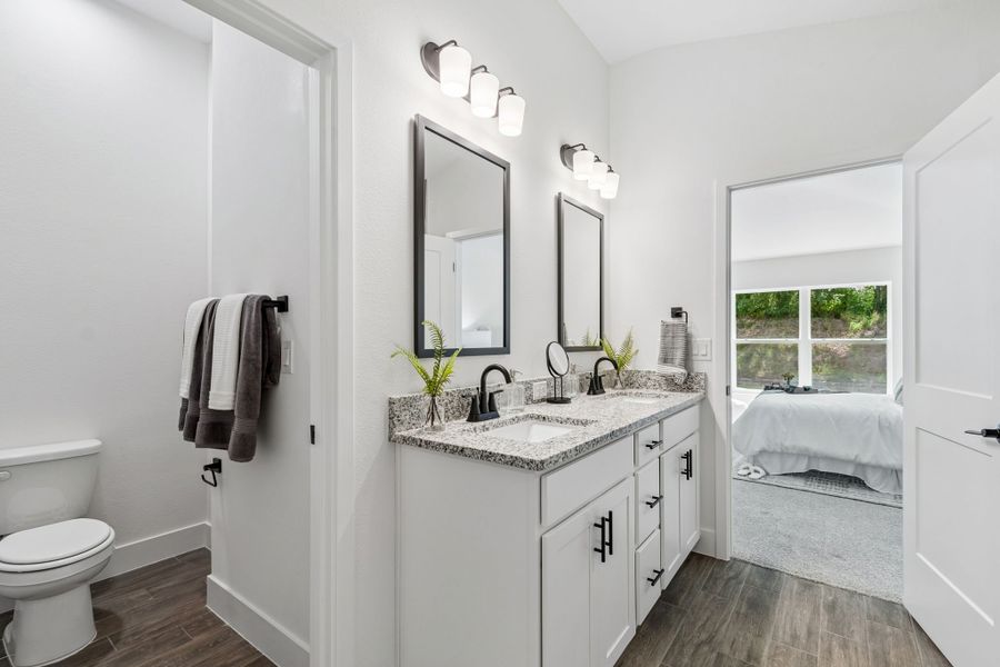 Furnished interior view inside a new home in Abbey Glen, Dade City (Image 33).