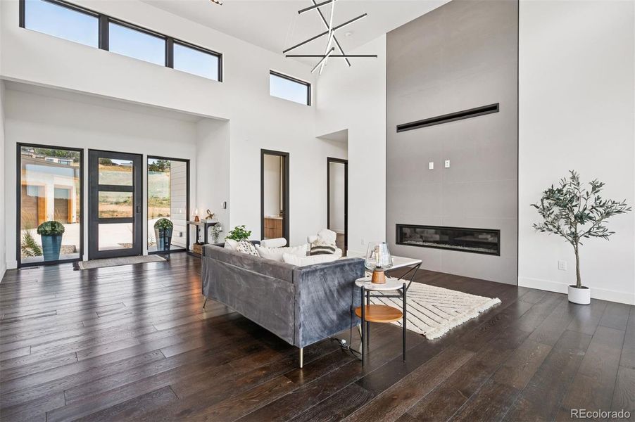 Furnished interior view inside a new home in , Golden (Image 17).