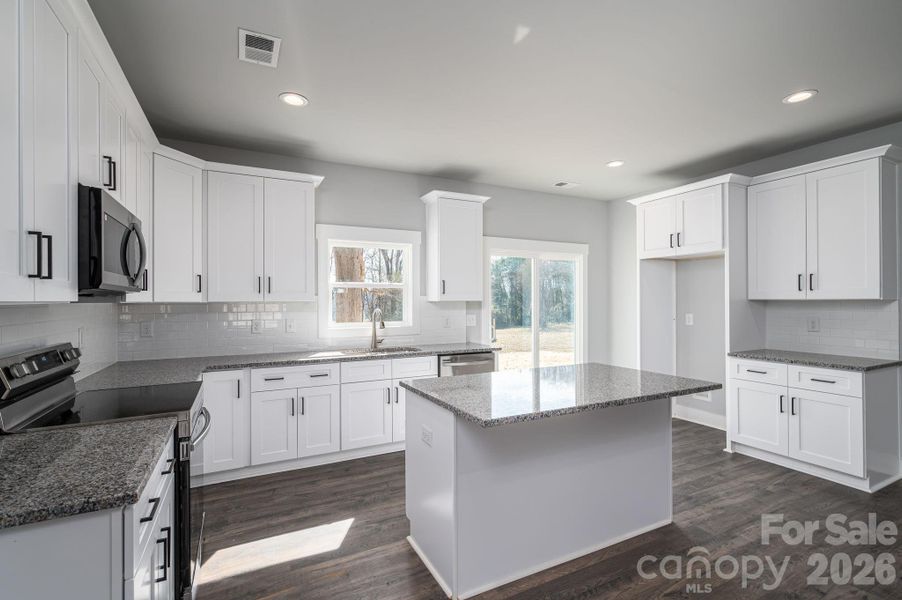 Furnished interior view inside a new home in , Shelby (Image 4). Furnished interior view inside a new home in , Shelby (Image 4).