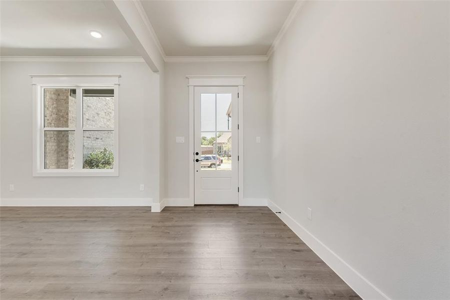 Spacious, unfurnished interior of a new home in Lincoln Pointe, Van Alstyne (Image 25). Spacious, unfurnished interior of a new home in Lincoln Pointe, Van Alstyne (Image 25).