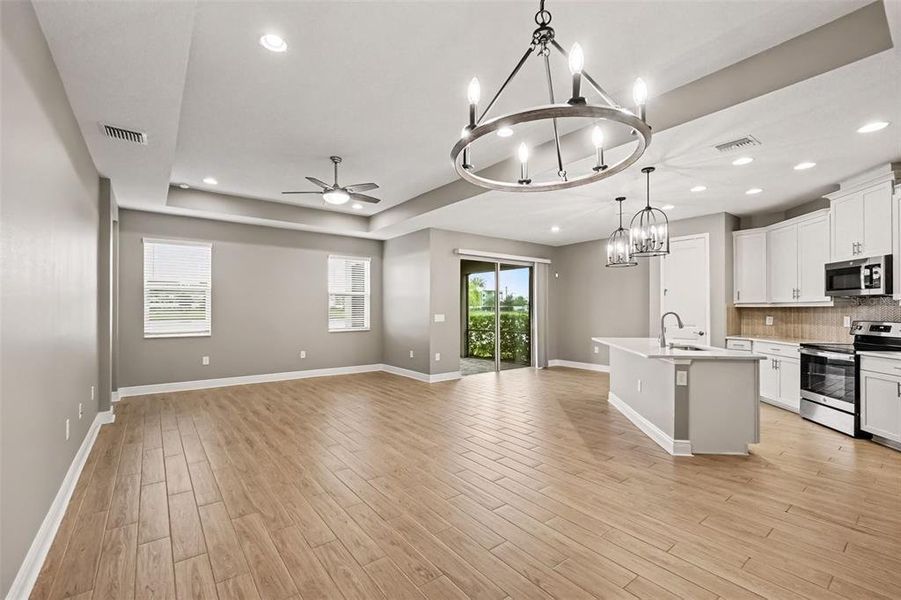 Spacious, unfurnished interior of a new home in Cypress Glen at River Wilderness, Parrish (Image 16). Spacious, unfurnished interior of a new home in Cypress Glen at River Wilderness, Parrish (Image 16).