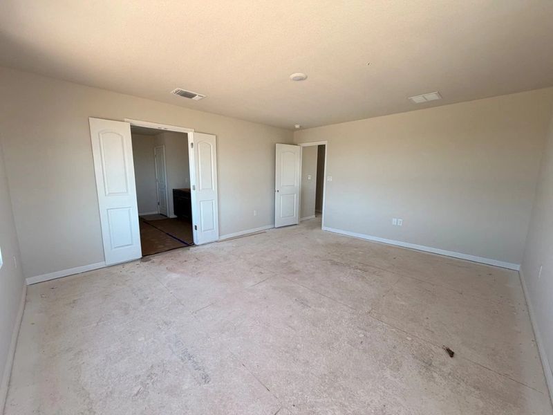 In-progress construction of a new home in The Colony, Bastrop, TX (Image 16).
