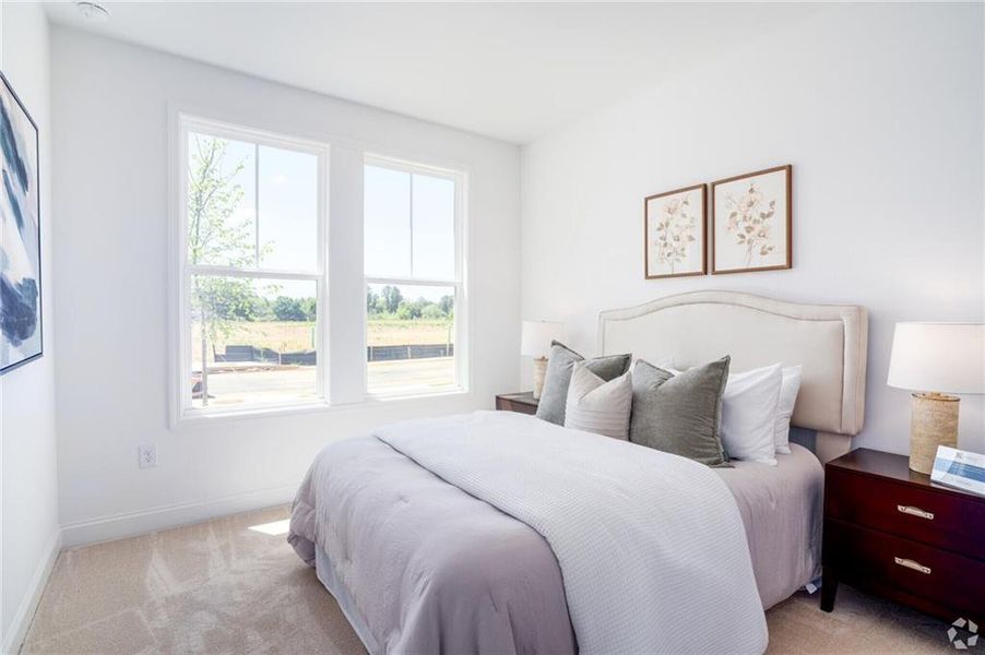 Furnished interior view inside a new home in , Cartersville (Image 17).