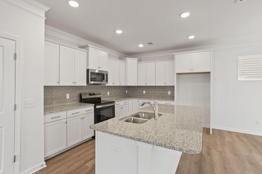 Furnished interior view inside a new home in Bellevue, Greenville (Image 9).