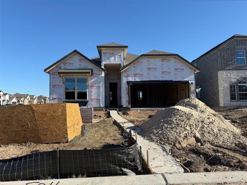 Actual progress of your home