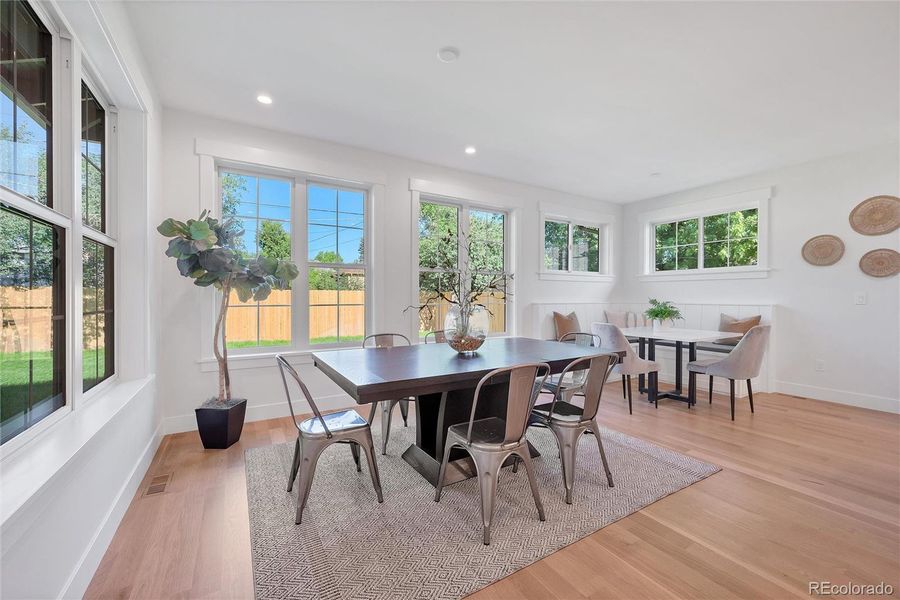 Furnished interior view inside a new home in , Denver (Image 10).