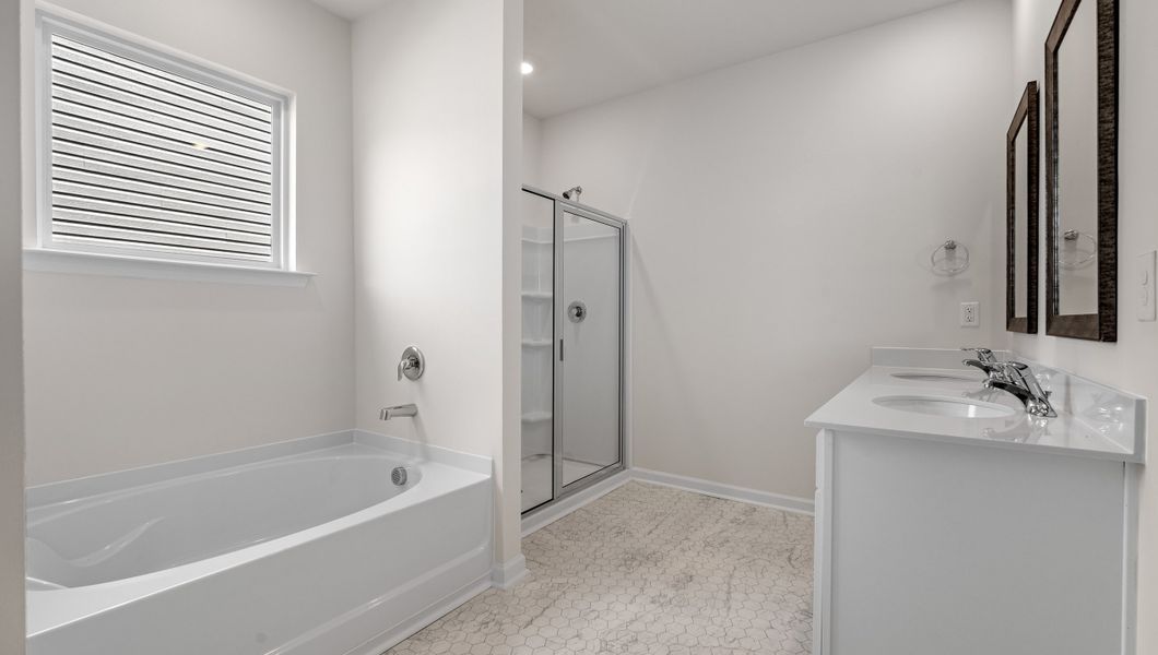 Furnished interior view inside a new home in Cascade Point, Seneca (Image 6).