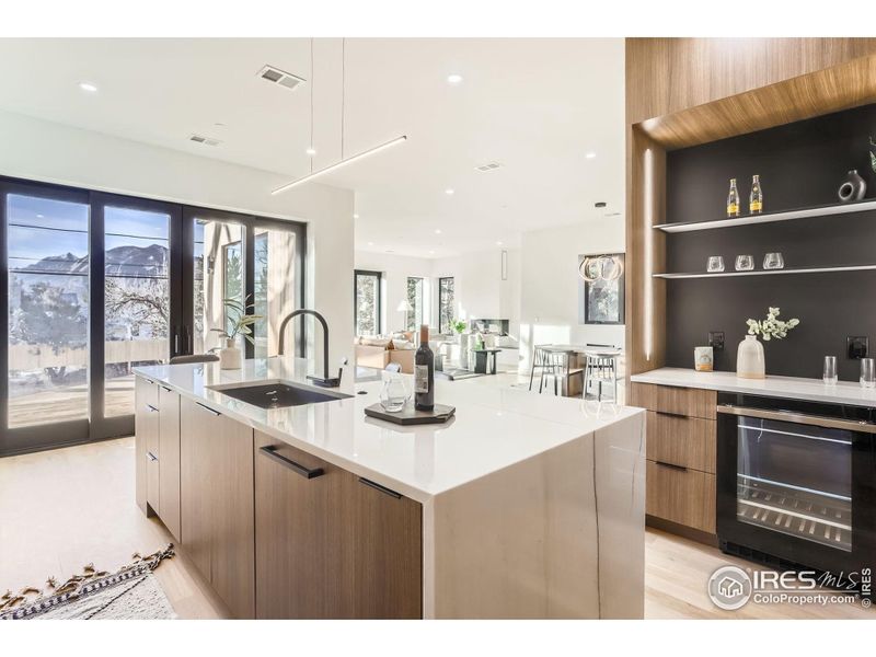Furnished interior view inside a new home in , Boulder (Image 11).