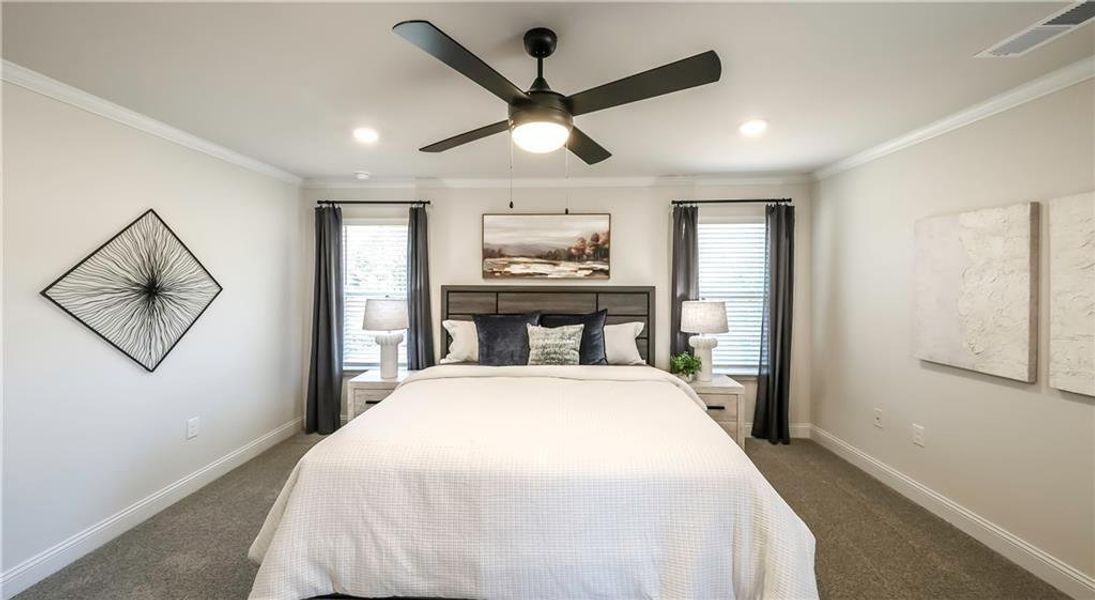 Furnished interior view inside a new home in Canterbury Villas, Carrollton (Image 4).
