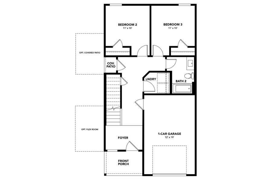 Explore luxury and modern architecture in this single-family home's innovative design. PLAN LAYOUT: 3 Bedrooms – 2 Bathrooms Explore luxury and modern architecture in this single-family home's innovative design. PLAN LAYOUT: 3 Bedrooms – 2 Bathrooms