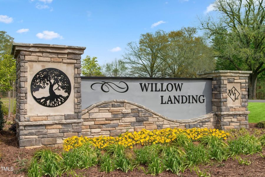 Willow Landing Monument