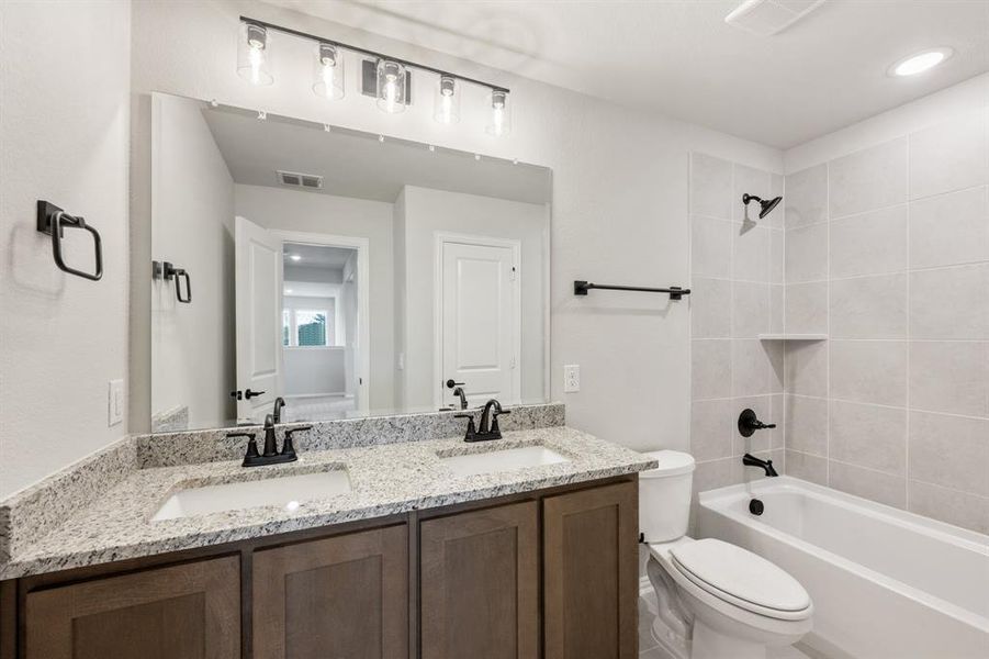 Furnished interior view inside a new home in Ridge Ranch Classic 50, Mesquite (Image 6). Furnished interior view inside a new home in Ridge Ranch Classic 50, Mesquite (Image 6).