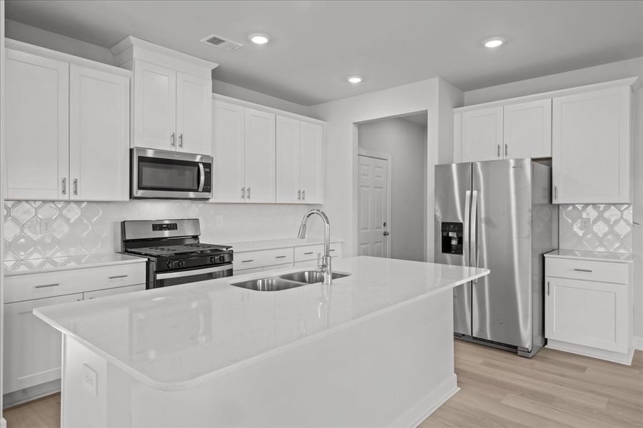 Furnished interior view inside a new home in Brayfield Manor - Signature Collection, Wellford (Image 3).