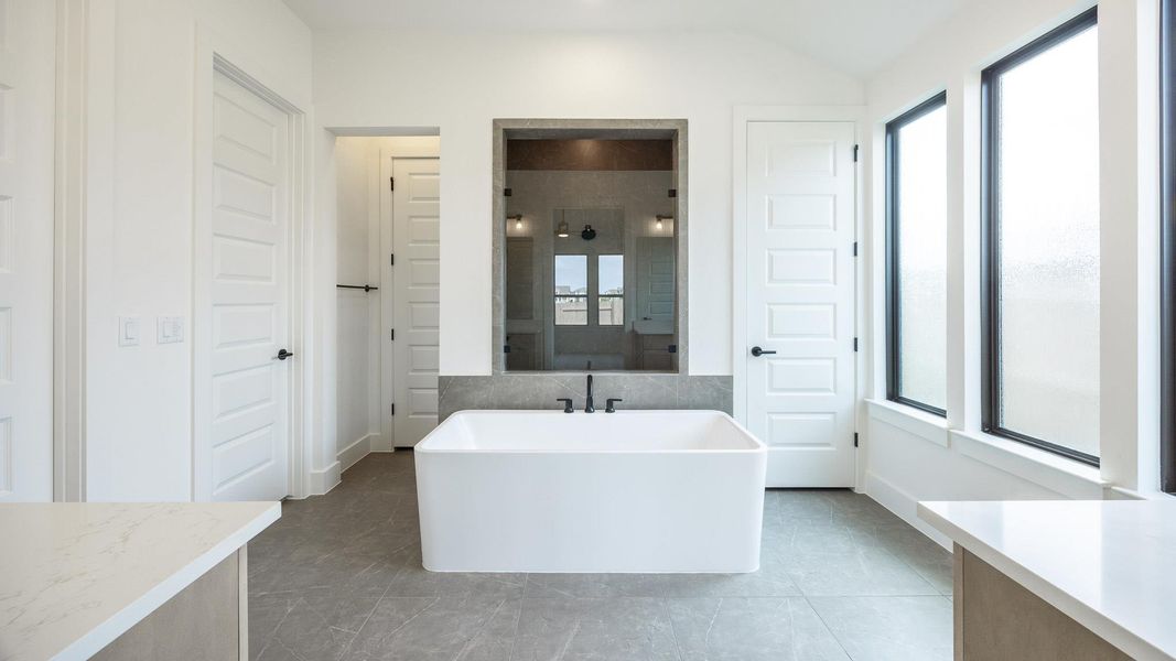 Furnished interior view inside a new home in Easton Park, Austin (Image 10).