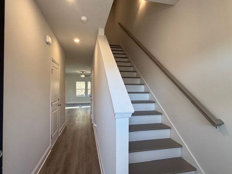 Spacious, unfurnished interior of a new home in Caroleton Townhomes, Grovetown (Image 19). Spacious, unfurnished interior of a new home in Caroleton Townhomes, Grovetown (Image 19).