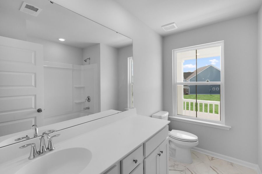 Furnished interior view inside a new home in , Summerville (Image 13).