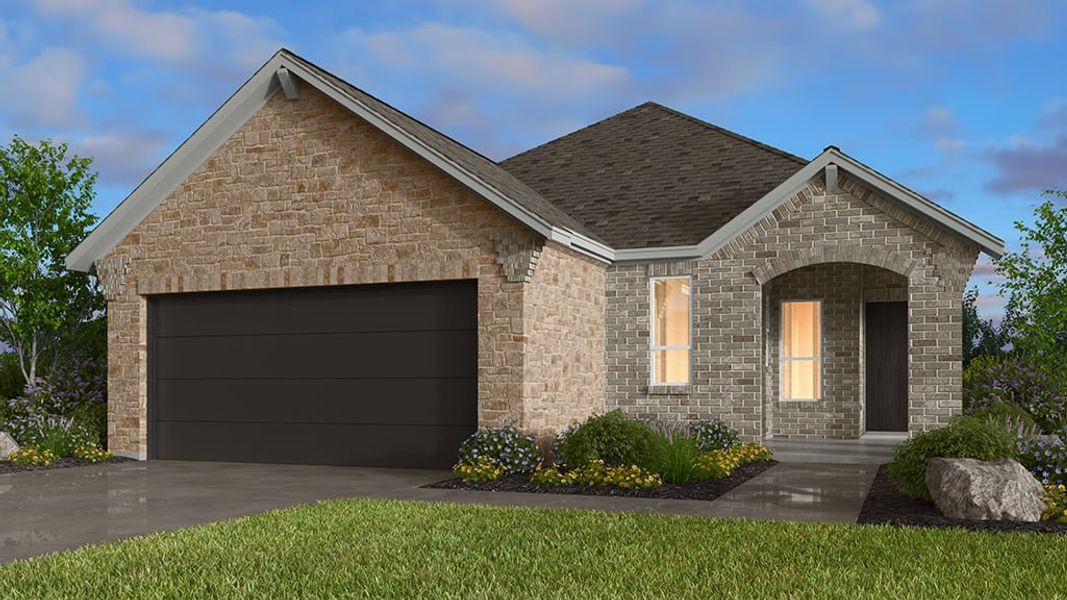 Representative exterior photo of a completed home built from the Alpine by Taylor Morrison in Nolina 45s, Georgetown, TX (Image 3).