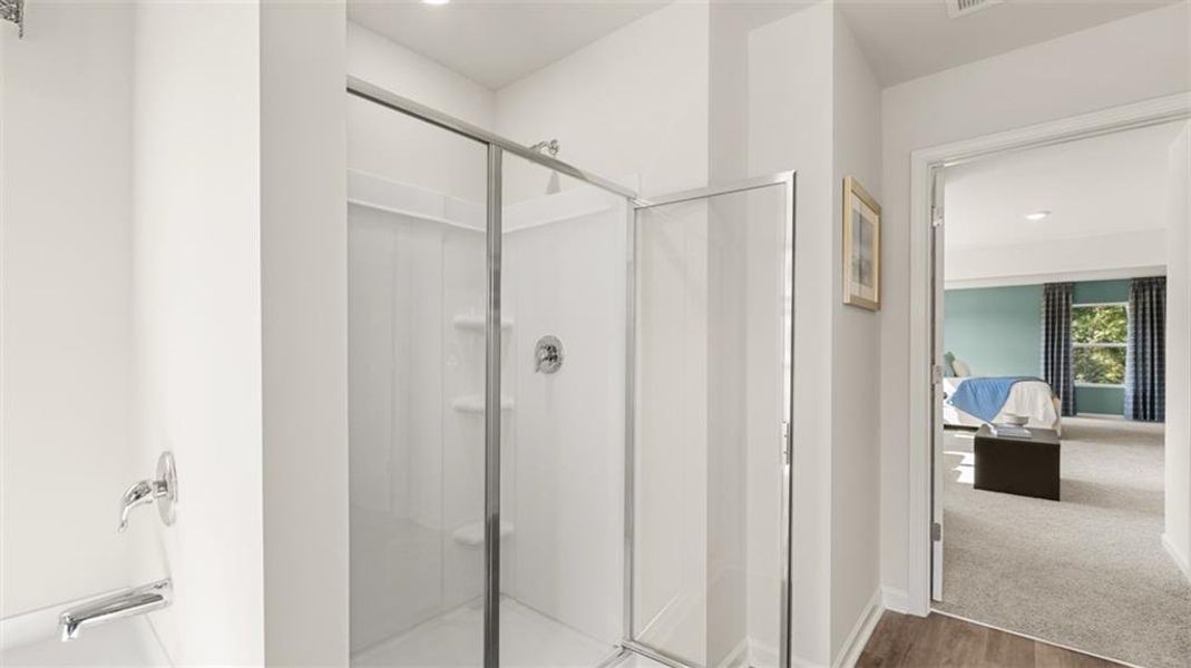 Furnished interior view inside a new home in Jackson Landing, Jefferson (Image 37). Furnished interior view inside a new home in Jackson Landing, Jefferson (Image 37).