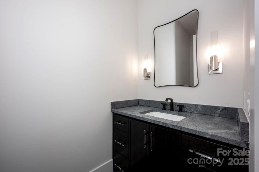 Powder Room on Main Level