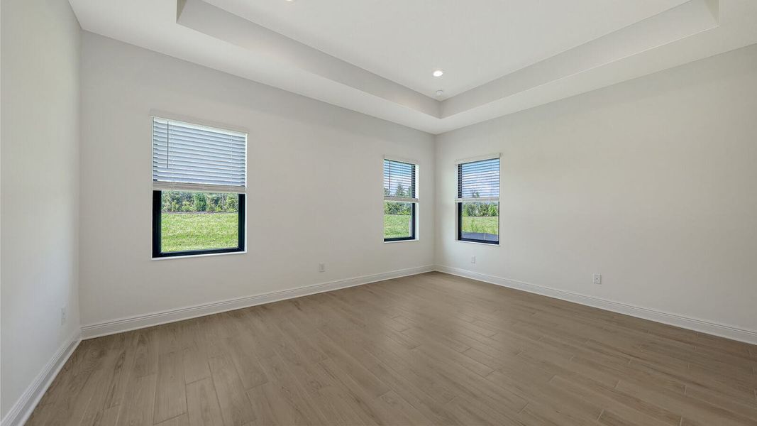 Spacious, unfurnished interior of a new home in Palm Grove Real Estate and Homes for Sale in Lakewood Ranch, FL - Neal Communities, Lakewood Ranch (Image 53).