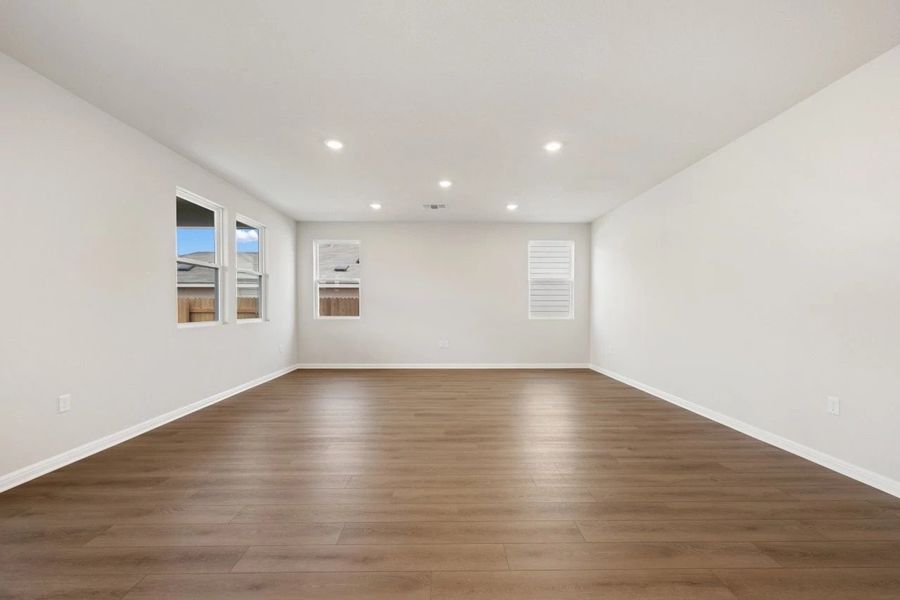 Dining Area & Family Room