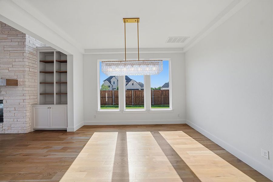 Spacious, unfurnished interior of a new home in Light Farms Graham/Reagan, Celina (Image 25).