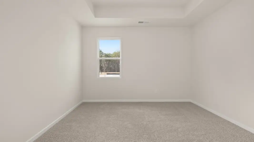 Representative unfurnished interior of a home built from the Kerry by D.R. Horton in Walden Ridge, Macon (Image 22).