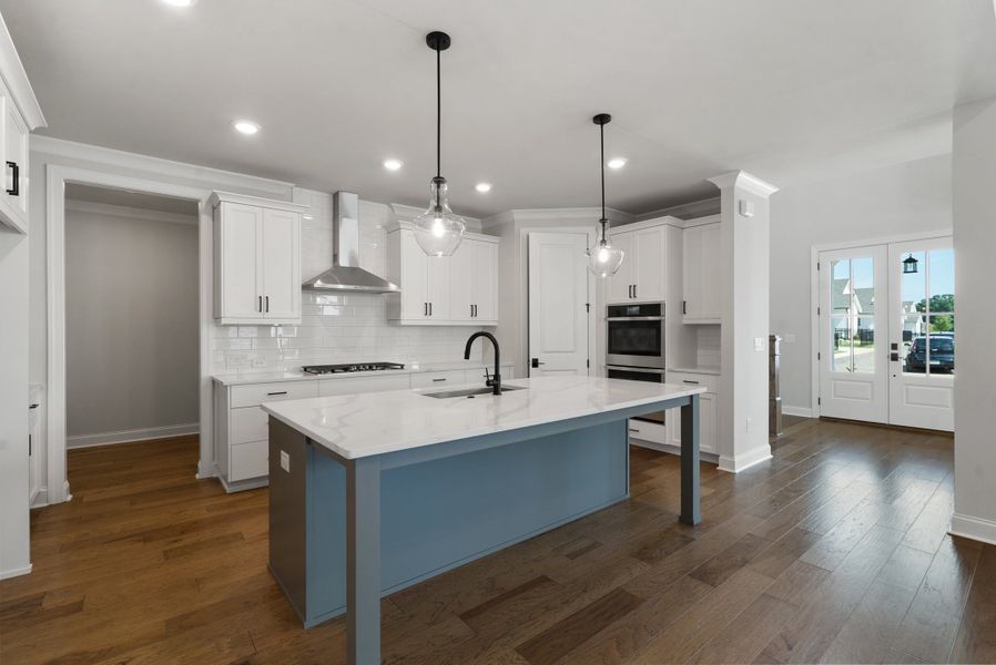 Representative furnished interior of a home built from the The Jayden II by The Providence Group in Promenade at Sawnee Village, Cumming (Image 6). Representative furnished interior of a home built from the The Jayden II by The Providence Group in Promenade at Sawnee Village, Cumming (Image 6).