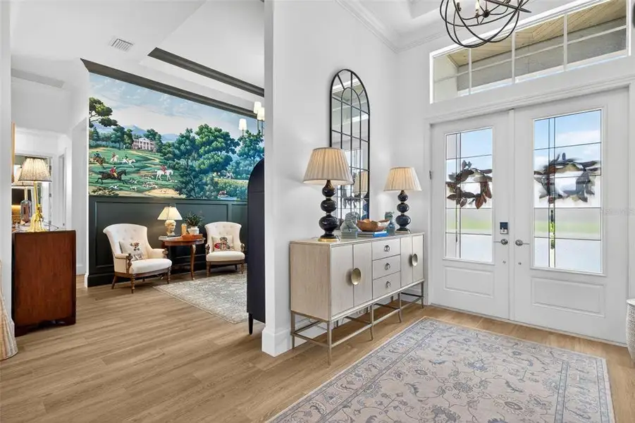 Furnished interior view inside a new home in , Fort Myers (Image 38).