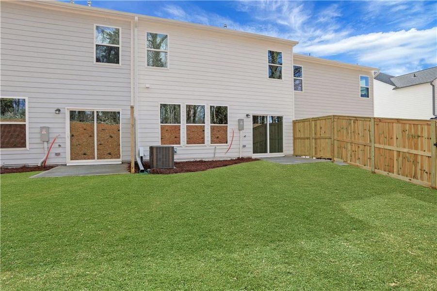 Exterior details and patio area of a home in , Dawsonville (Image 23).
