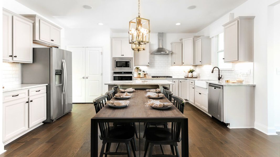 Representative furnished interior of a home built from the Drayton by DRB Homes in Farms at Bellingham, Mooresville (Image 7). Representative furnished interior of a home built from the Drayton by DRB Homes in Farms at Bellingham, Mooresville (Image 7).