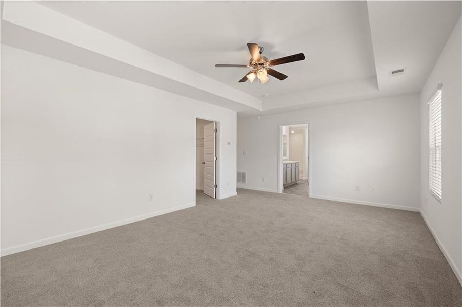 Spacious, unfurnished interior of a new home in The Reserve at Calcutta, Stockbridge (Image 11).