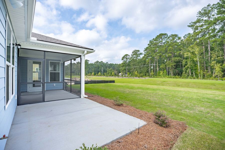 Exterior details and patio area of a home in Del Webb Charleston at Nexton, Summerville (Image 32). Exterior details and patio area of a home in Del Webb Charleston at Nexton, Summerville (Image 32).