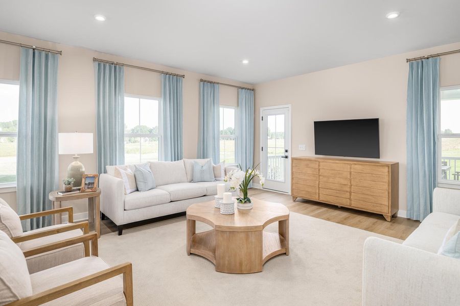Furnished interior view inside a new home in Pine Ridge Estates, Ridgeville (Image 4).