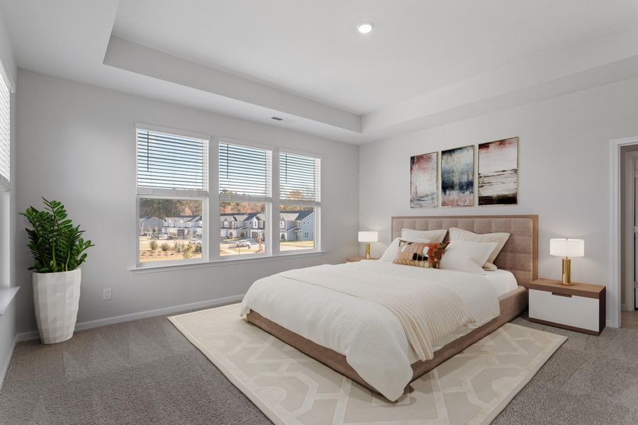 Furnished interior view inside a new home in Pineland Preserve, Summerville (Image 5).
