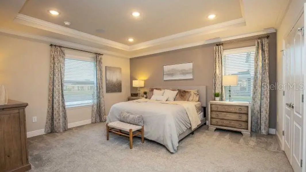 Furnished interior view inside a new home in Oakstone Farms, Leesburg (Image 17). Furnished interior view inside a new home in Oakstone Farms, Leesburg (Image 17).