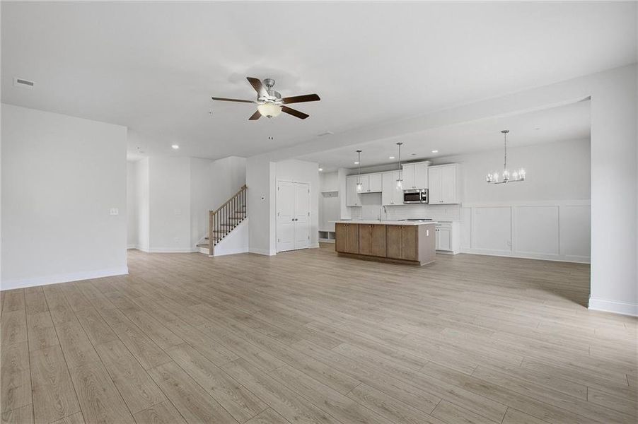 Spacious, unfurnished interior of a new home in , Marietta (Image 33).