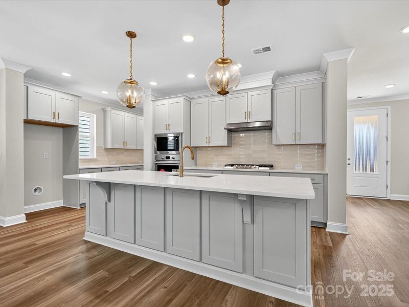 Furnished interior view inside a new home in Whitley Preserve – Park Collection, Mint Hill (Image 9).