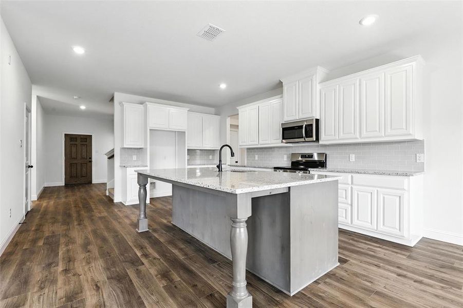 Furnished interior view inside a new home in Stoneview, Glen Rose (Image 7). Furnished interior view inside a new home in Stoneview, Glen Rose (Image 7).