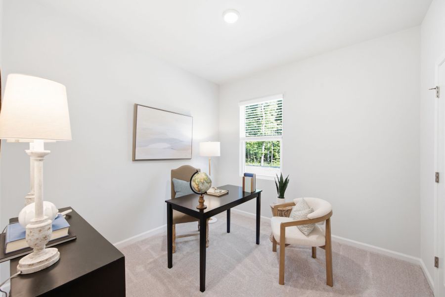 Furnished interior view inside a new home in Grand Arbor, Blythewood (Image 6).