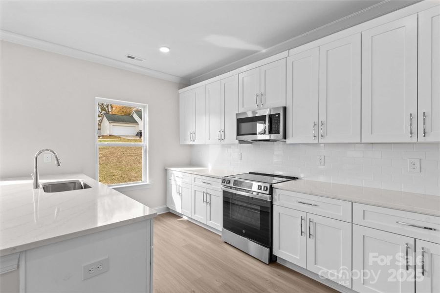 Furnished interior view inside a new home in , Statesville (Image 8). Furnished interior view inside a new home in , Statesville (Image 8).