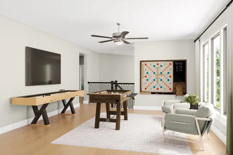 Furnished interior view inside a new home in Trillium, Richmond (Image 12).