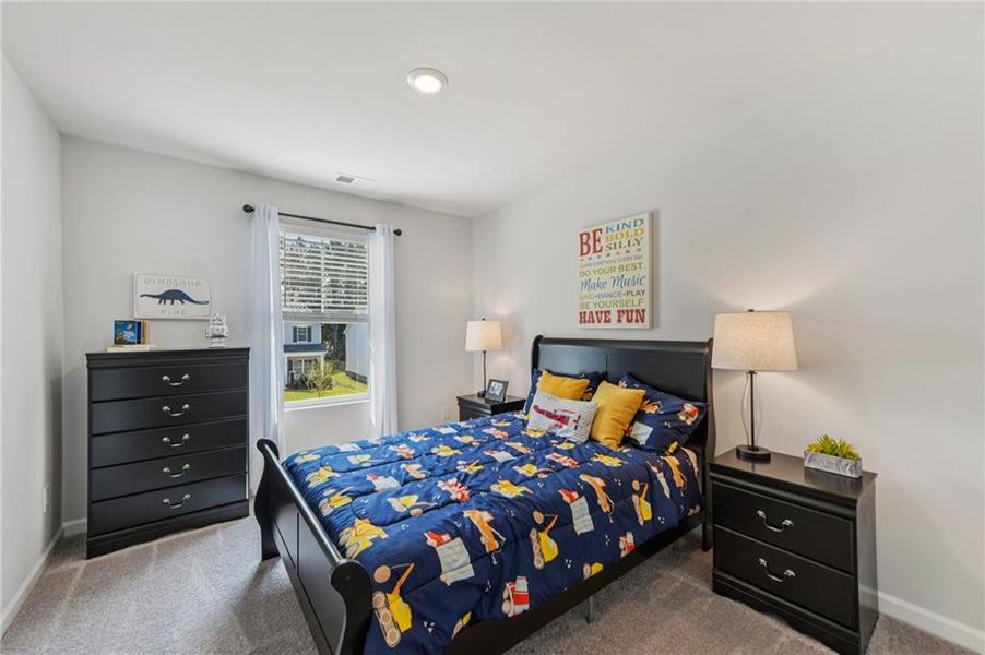 Furnished interior view inside a new home in The Hills at Cedar Creek, Winder (Image 15).