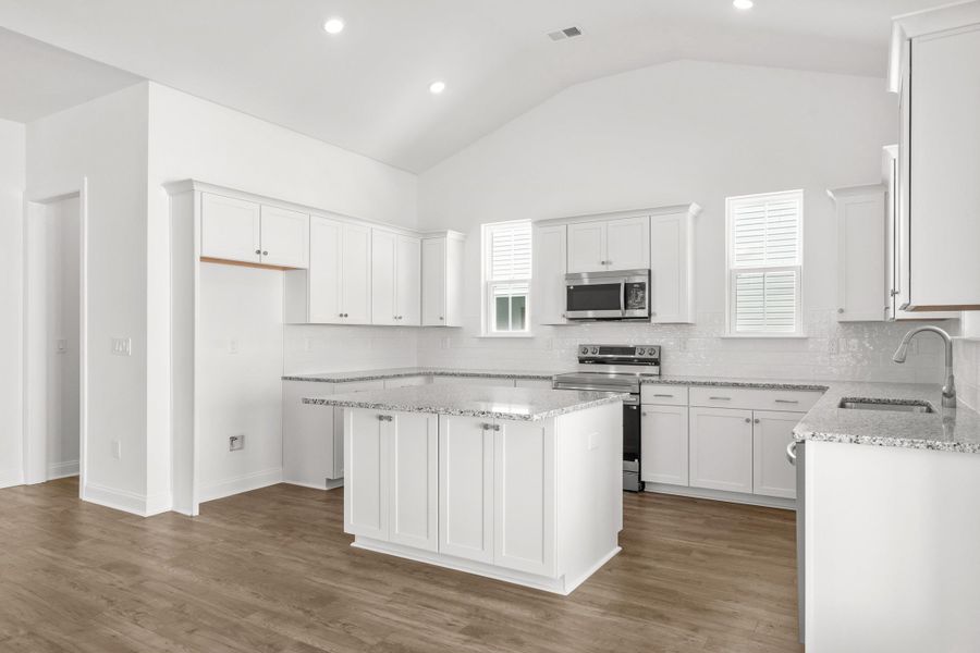Furnished interior view inside a new home in Downtown Loris Homes, Loris (Image 7).