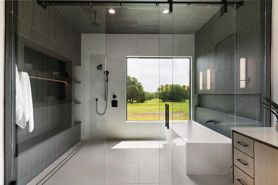 Furnished interior view inside a new home in , Salado (Image 20). Furnished interior view inside a new home in , Salado (Image 20).