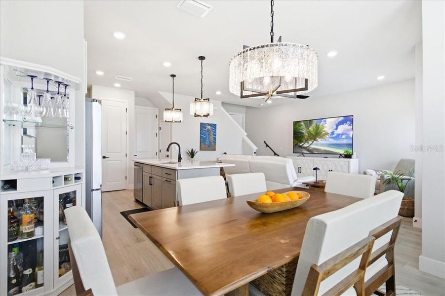 Furnished interior view inside a new home in , Sarasota (Image 10).