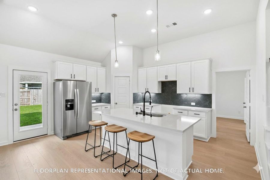 Furnished interior view inside a new home in Summerview, Fulshear (Image 4).