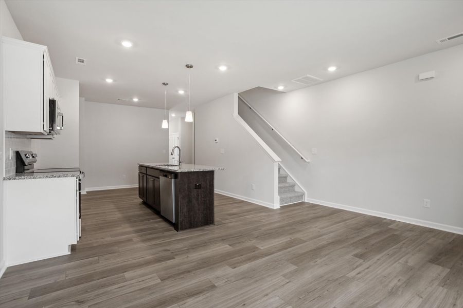 Spacious, unfurnished interior of a new home in Renaissance at White Oak, Garner (Image 17).